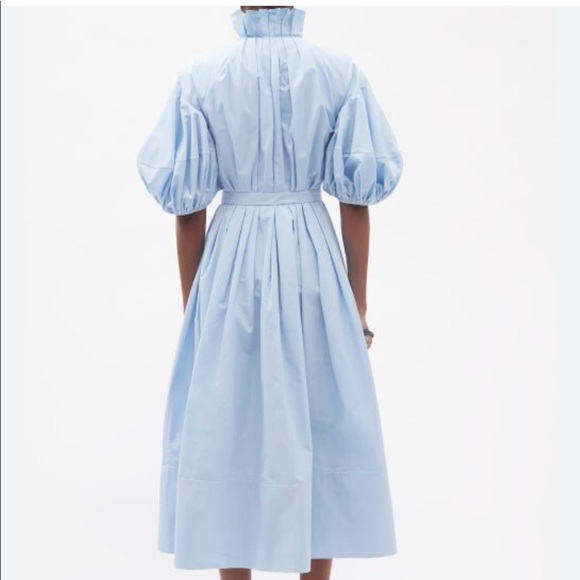 ALEXANDER MCQUEEN
Puff-Sleeve Cotton-Poplin Shirt Dress size 8 - Picture 2 of 10
